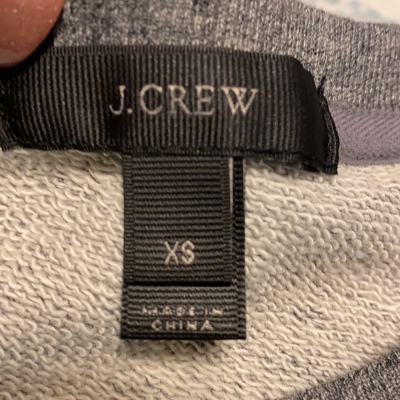 J CREW ruffled hem sweatshirt - Picture 10 of 12